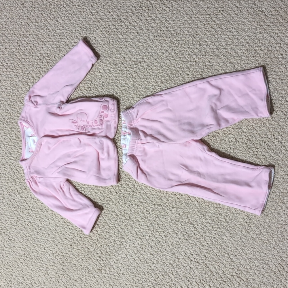 Worn Gymboree 2pc reversible set